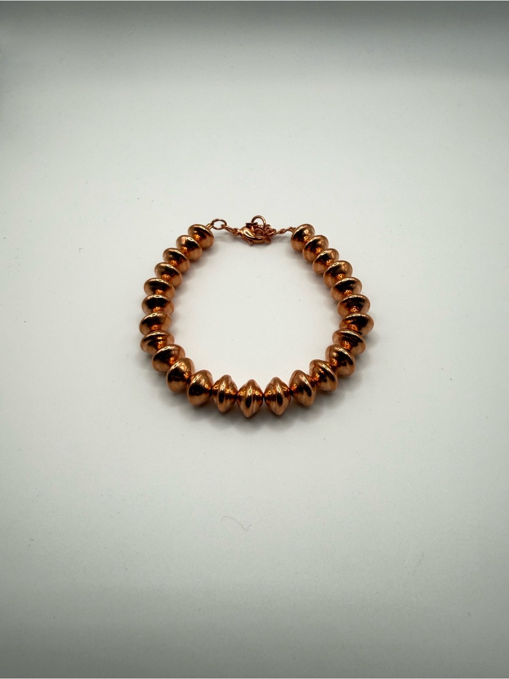 Copper Saucer Bracelet - Women Jewelry